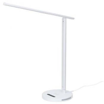 Flexo LED Táctil Blanco con Cargador de Inducción