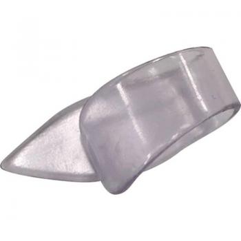 Jim Dunlop Médiators/ ADU 9036R - GRAND - POUCES TRANSPARENTS (PAR 4)
