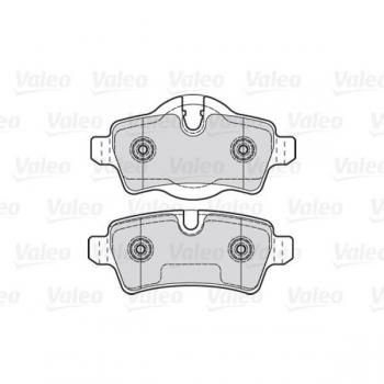 Valéo First 301041 Bremseklosser og Belegg Sett – Mini Skivebremse