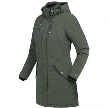 E.L.T. Winterreitparka Ontario in Dunkeloliv