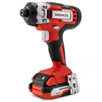 Greencut ATD200L : visseuse à percussion 20 V + batterie + chargeur, 1/4