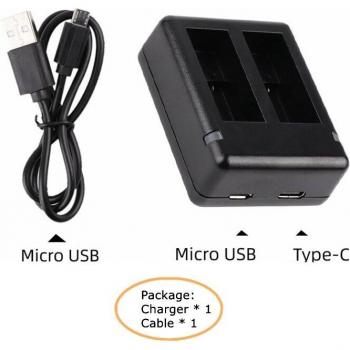 GoPro Hero 9 Black 1720mAh Li-ion Battery and Charger