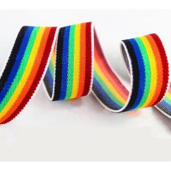Cintas de Goma Coloridas 25mm-38mm Duraderas para Ropa