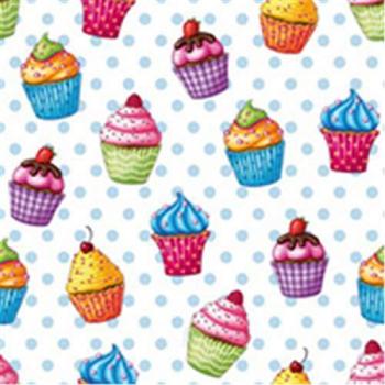 Tovaglioli 3 Veli PapStar Classic Cupcake 33x33cm