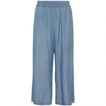 Goldner Fashion Culotte Short in Pastellblau – Größe 44