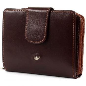 Golden Head Colorado RFID Protect Reißverschluss-Börse 3331-61 tabacco