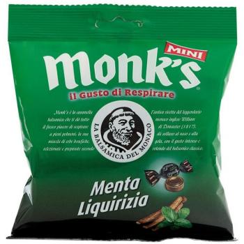 MONKS MINI MENTA E LIQUIRIZIA 80 G
