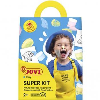 PINTURA DEDOS JOVI 35 ml EST. 4 - Pack de 4 unidad Jovi 153FP
