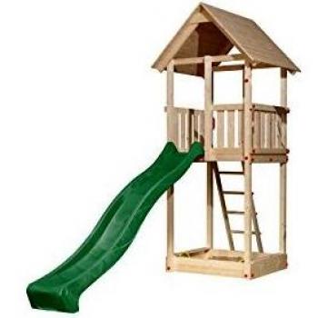 Weka Spielturm »Tabaluga Drachenturm mit Satteldach«, BxTxH: 150x400x331 cm