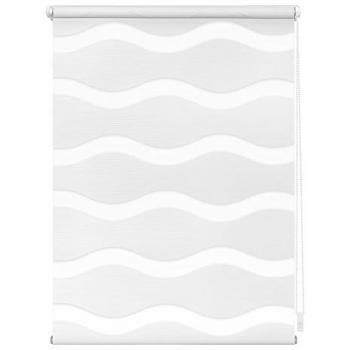 Duo Rollo Welle Klemmfix, ohne Bohren, Weiß, 80 cm x 150 cm (B x L)