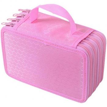 Art Storage Pen Curtain 72 Hole Sketch Brush Color Pencil Bag