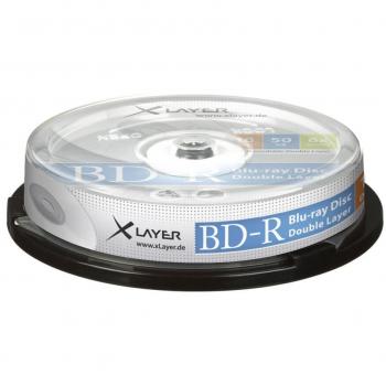 XLayer 207462 50GB BD-R 10 piezas
