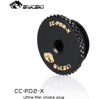 Bykski Ultra-Dunne G1/4'' Hexagon Waterstop Plug, 2 Kleuren, CC-PD2-X