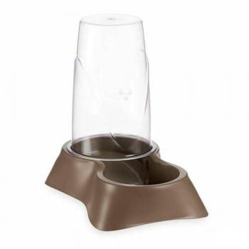 Brown Polypropylene Pet Feeding Dispenser 3.5L (4 Pack)