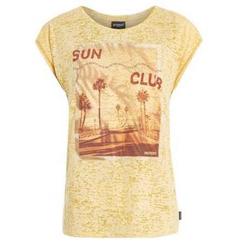 Protest Damen T-Shirt in Gelb, Größe 42