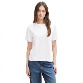 Blusa casual Tom Tailor en color blanco