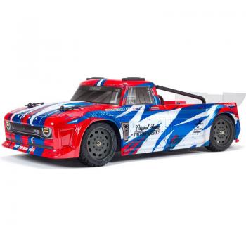 Arrma Infraction 4x4 Mega Resto Mod Truck RTR - Rood/Blauw