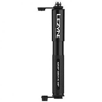 Lezyne Grip Drive Hand Pump, High Pressure, Small - 186mm, Color: Black