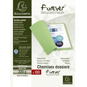 Chemises Forever 220 - 24 x 32 cm - Orange - 100 unités
