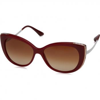 Bvlgari Unisex Sonnenbrille 8178, Mehrfarbig (Rot/Bordeaux), 57