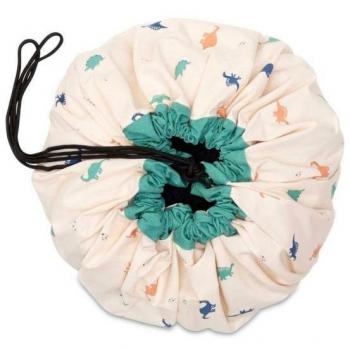 Play&Go Dino 2-in-1 Spielmatte & Spielzeugsack