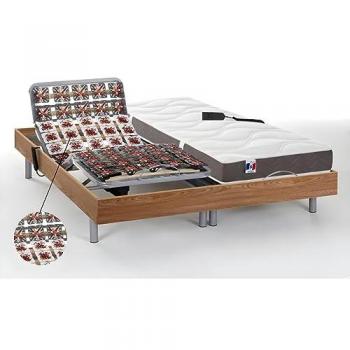 Relax Sole 5Zone Lattice Quercia 2x90x200 con Motori OKIN JUPITER