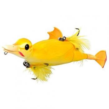 LEURRE FLOTTANT SAVAGE GEAR 3D SUICIDE DUCK 15CM 70G JAUNE
