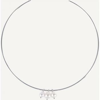 Vidal & Vidal Collar acabado en Plata perla pera X27031, para Mujer