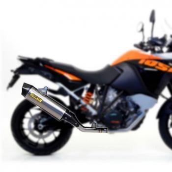Marmitta slip-on Arrow Maxi Race-Tech titanio KTM 1090 Adventure