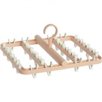 Multifunktionales 24 Clip Trockengestell für Unterwäsche und Socken