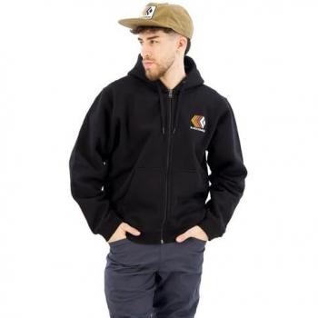 Capuche Full Zip Noire Brume