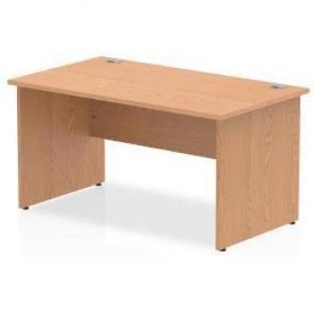 Impulse 1400mm Straight Desk Panel End Leg