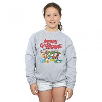 Sudadera Disney Mickey Mouse y Amigos Invierno Mágico para Niña
