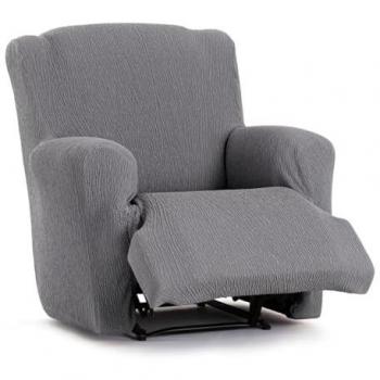 EFFEZETA - Copripoltrona Relax Troya Elastico Grigio 60-90