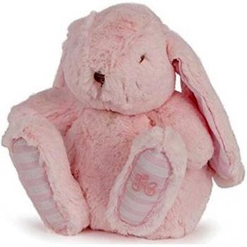 Tartine et Chocolat - Peluche Augustin le lapin rose (25 cm)