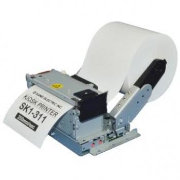 Sanei SK1‑311SF4‑Q‑M‑SP Kioskdruckermodul Thermodirekt, 80 mm Breite – Grau