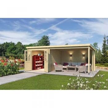 Lasita Saint Paul 19.5 x 9 Ft. Covered Canopy Cottage