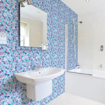 Vinilo Adhesivo Pared 60 Balcones Terrazzo