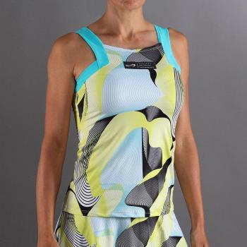 T-shirt Femme Kinetisch Bleu Endless Breeze