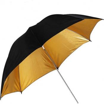 Konseen 33 Black and Gold Photography Umbrella