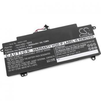 Batteria vhbw 3800mAh 14.4V per Notebook Toshiba Tecra Z40