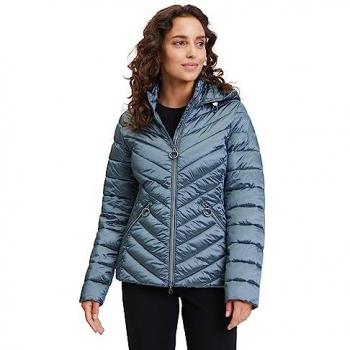 Cazadora Plumas Acolchada Ajustada para Mujer con Capucha Desmontable Betty Barclay