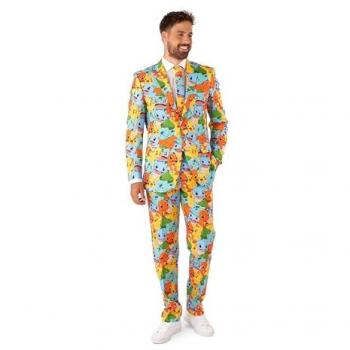 Opposuits Partyanzug Pokémon, Bunter Anzug mit Pikachu
