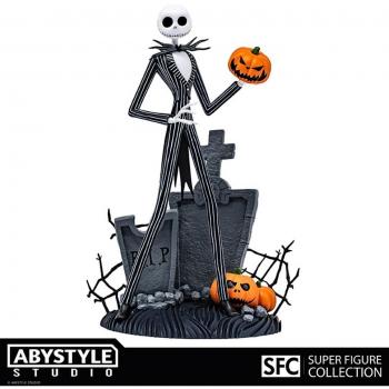 Statuette Disney de L'Étrange Noël De Monsieur Jack - SFC Super Figure Collection - Jack Skellington - pour Unisexe - noir/blanc