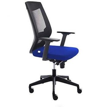 rocada Bürostuhl, RD-908/3 Stoff blau, Gestell schwarz blau