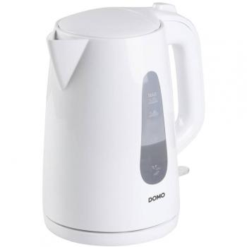 Bouilloire DOMO sans fil 1,7L 2200W blanche