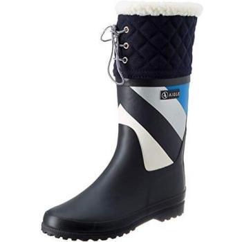 Botas de Agua Aigle Polka Giboulee, Color Azul, Talla 38 EU