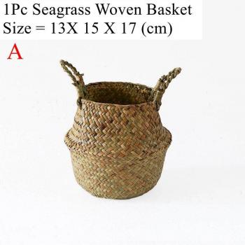 LuanQI Hand-woven Rattan Storage Basket