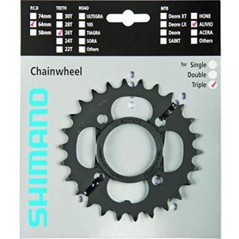 TARCZA DO KORBY SHIMANO 26T FC-M431-8 CZARNA