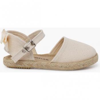 Pisamonas alpargatas ceremonia lazo trasero grosgrain